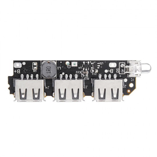 5V 2.1A 3 USB Mobile Power Circuit Board Boost Module For DIY Power Bank Lithium Battery