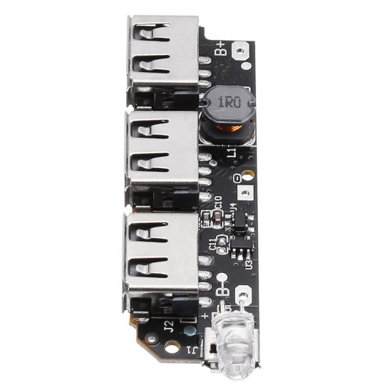 5V 2.1A 3 USB Mobile Power Circuit Board Boost Module For DIY Power Bank Lithium Battery