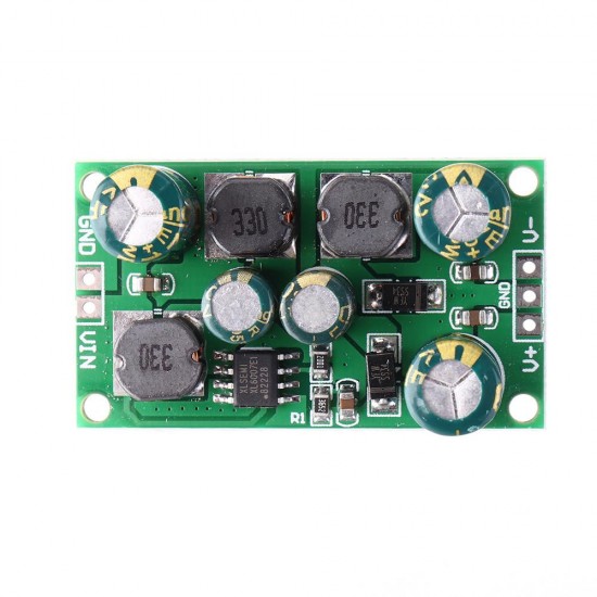 5pcs 2 in 1 8W 3-24V to ±5V Boost-Buck Dual Voltage Power Supply Module for ADC DAC LCD OP-AMP Speaker