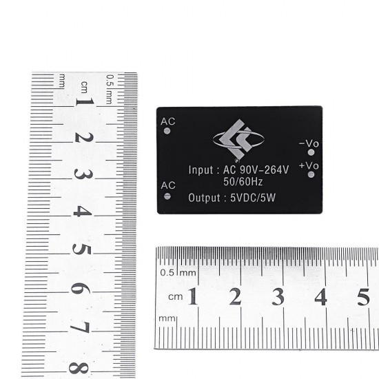 5pcs 220V to 5V 5W AC-DC Isolation Switch Power Supply Module