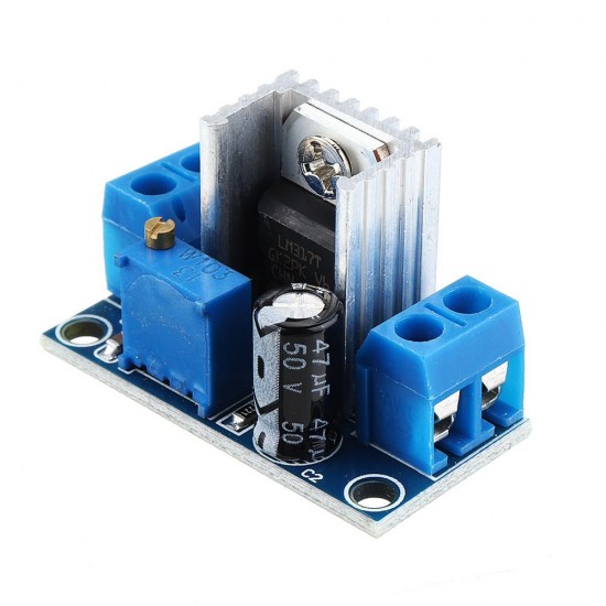 5pcs LM317 DC-DC Converter Buck Step Down Module Linear Regulator Adjustable Voltage Regulator Power Supply Board