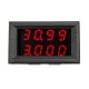 5pcs 0-33V 0-3A Four Bit Voltage Current Meter DC Double Digital LED Red+Red Display Volt Meterr Ammeter 5pcs 0-33V 0-3A Four Bit Voltage Current Meter DC Double Digital LED Red+Red Display Volt Meterr Ammeter