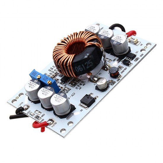 600W Aluminum Step Up Constant Voltage Current Adjustable Power Supply Module