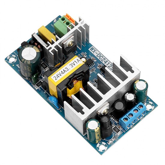 AC-DC 24V4A 3.3V1A Dual Switch Power Supply Module Isolation Dual Output Power Supply Bare Board