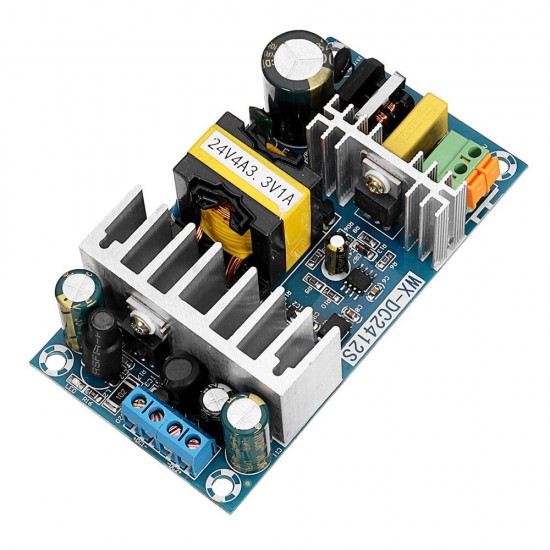 AC-DC 24V4A 3.3V1A Dual Switch Power Supply Module Isolation Dual Output Power Supply Bare Board AC-DC 24V4A 3.3V1A Dual Switch Power Supply Module Isolation Dual Output Power Supply Bare Board