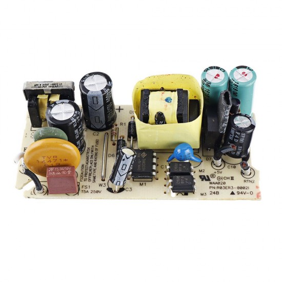 AC-DC 5V 2A 10W Switching Power Supply Board Stabilivolt Power Module AC 100-240V To DC 5V With IC Over-Voltage Over-Current Short Circuit Protection Function AC-DC 5V 2A 10W Switching Power Supply Board Stabilivolt Power Module AC 100-240V To DC 5V With IC Over-Voltage Over-Current Short Circuit Protection Function