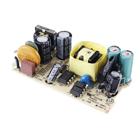 AC-DC 5V 2A 10W Switching Power Supply Board Stabilivolt Power Module AC 100-240V To DC 5V With IC Over-Voltage Over-Current Short Circuit Protection Function