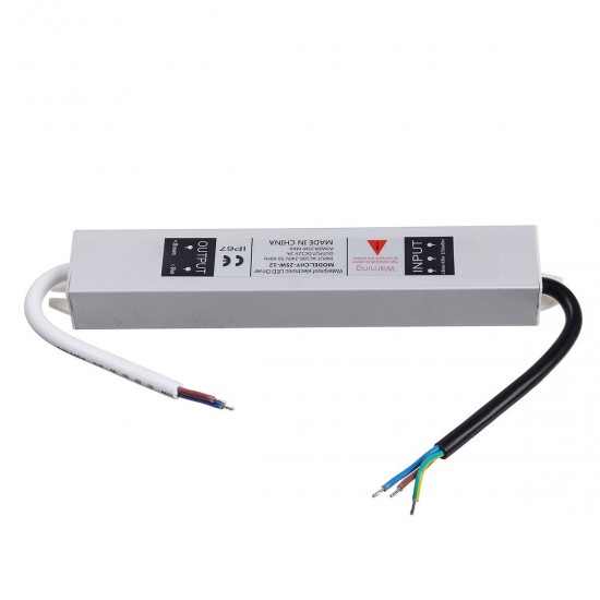 AC110V-240V to DC12V 24W 2A LED Waterproof Switching Power Supply