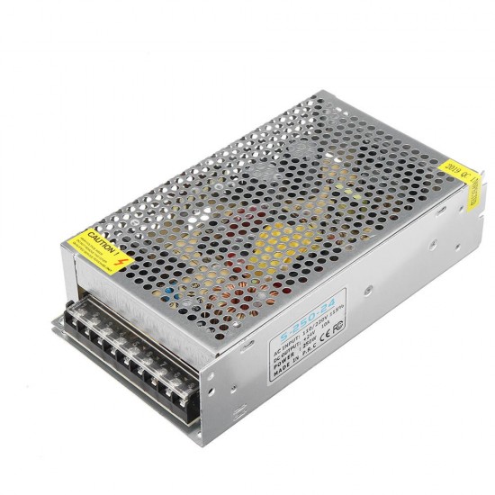 AC110V/220V to DC24V 10A 250W Switching Power Supply without Fan 200*110*50mm AC110V/220V to DC24V 10A 250W Switching Power Supply without Fan 200*110*50mm