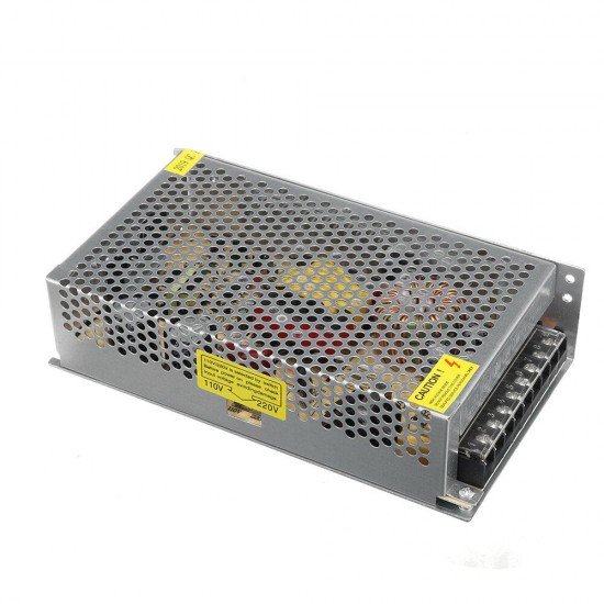 AC110V/220V to DC24V 10A 250W Switching Power Supply without Fan 200*110*50mm