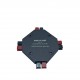 AP-4 Four-way Power Distributor Short-wave Radio Communication Power Supply AP-4 Four-way Power Distributor Short-wave Radio Communication Power Supply