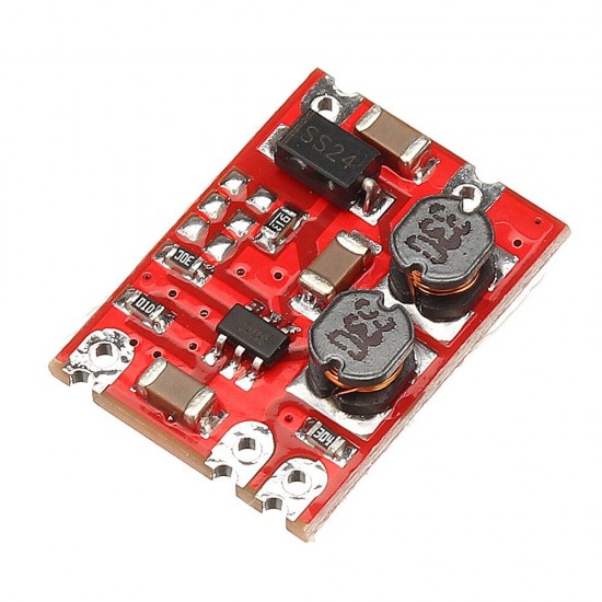 DC-DC 2.5V-15V to 3.3V Fixed Output Automatic Buck Boost Step Up Step Down Power Supply Module