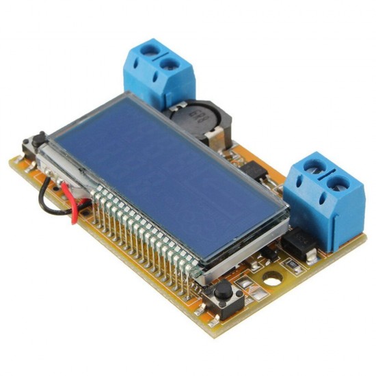 DC-DC 5-23V to 0-16.5V 3A Step Down Power Supply Adjustable Module With LCD Display Without Housing