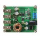 DC-DC Step Down Module Large Power Regulator Converter With 4 USB Interface 7V-60V Input 5V/5A Output Automatic Fast Charge Identification