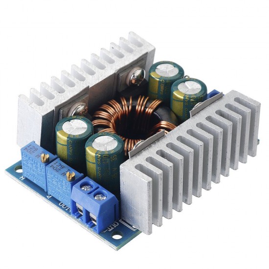 8A DC5-30V to DC1.25-30V 150KHz Automatic Step Up Step Down Adjustable Power Module Voltage Regulation With Short Circuit / Overtemperature Protection