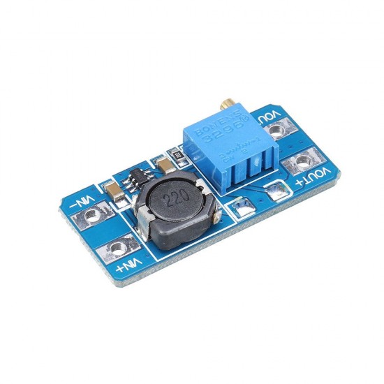 DC 2V-24V To 5V-28V 2A Step Up Boost Converter Power Supply Module Adjustable Regulator Board DC 2V-24V To 5V-28V 2A Step Up Boost Converter Power Supply Module Adjustable Regulator Board
