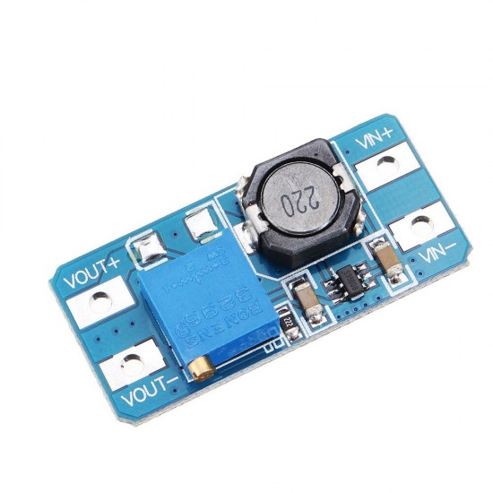DC 2V-24V To 5V-28V 2A Step Up Boost Converter Power Supply Module Adjustable Regulator Board DC 2V-24V To 5V-28V 2A Step Up Boost Converter Power Supply Module Adjustable Regulator Board
