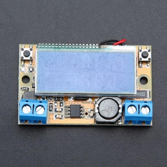 DC-DC Step Down Power Supply Adjustable Module With LCD Display With Housing Case