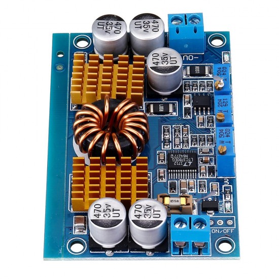 LTC3780 DC-DC Step Down Converter Buck CC CV Power Supply Module Automatic 5-32V to 1V-30V LTC3780 DC-DC Step Down Converter Buck CC CV Power Supply Module Automatic 5-32V to 1V-30V