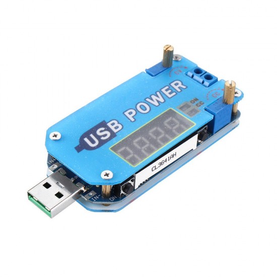 USB Boost Module 5V to 9V12V Step Up Module Adjustable Voltage Current Display Charging Router Converter