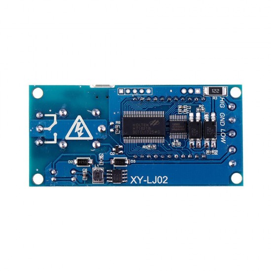 LCD Display Timer Relay Module DC6-30V Cycle Timing OFF Trigger Delay Switch DC AC Universal Conduction LCD Display Timer Relay Module DC6-30V Cycle Timing OFF Trigger Delay Switch DC AC Universal Conduction