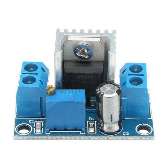 LM317 DC-DC 1.5A 1.2-37V Adjustable Power Supply Board DC Converter Buck Step Down Module LM317 DC-DC 1.5A 1.2-37V Adjustable Power Supply Board DC Converter Buck Step Down Module