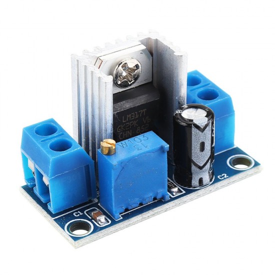LM317 DC-DC Converter Buck Step Down Module Linear Regulator Adjustable Voltage Regulator Power Supply Board LM317 DC-DC Converter Buck Step Down Module Linear Regulator Adjustable Voltage Regulator Power Supply Board