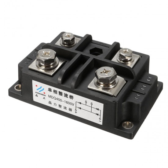 MDQ 400A Amp 1600V Power Single Phase Diode Metal Case Bridge Rectifier 4 Pins MDQ 400A Amp 1600V Power Single Phase Diode Metal Case Bridge Rectifier 4 Pins