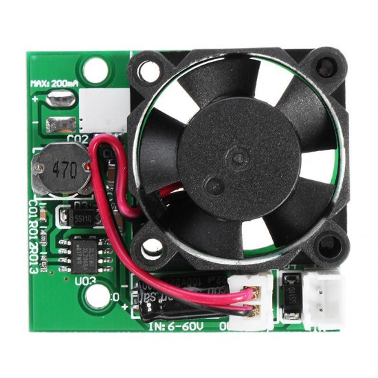 DC 6-60V CNC Power Supply Dedicated 3cm Fan System Module