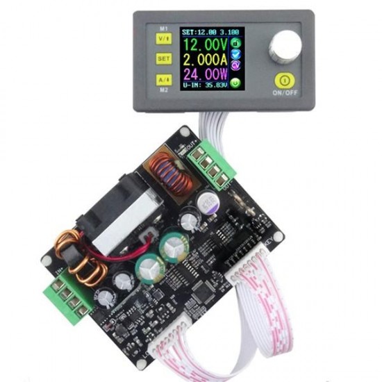 DPH3205 160W Buck Boost Converter Constant Voltage Current Programmable Digital Control Power Supply Module Color LCD Voltmeter DPH3205 160W Buck Boost Converter Constant Voltage Current Programmable Digital Control Power Supply Module Color LCD Voltmeter