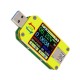 UM34/UM34C For APP USB 3.0 Type-C DC Voltmeter Ammeter Voltage Current Meter Battery Charge Measure Cable Resistance Tester UM34/UM34C For APP USB 3.0 Type-C DC Voltmeter Ammeter Voltage Current Meter Battery Charge Measure Cable Resistance Tester