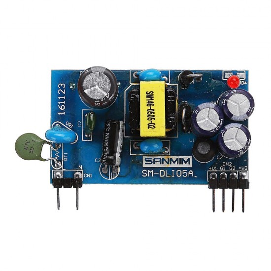 AC 220V To DC 5V 500mA Power Supply Dual Output Switch AC To DC Power Supply Module AC 220V To DC 5V 500mA Power Supply Dual Output Switch AC To DC Power Supply Module