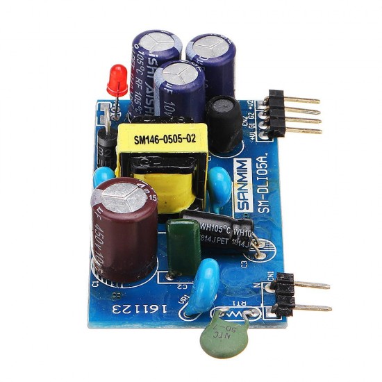 AC 220V To DC 5V 500mA Power Supply Dual Output Switch AC To DC Power Supply Module AC 220V To DC 5V 500mA Power Supply Dual Output Switch AC To DC Power Supply Module