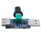 USB Mini Adjustable Speed Fan Module Wind Speed Governor Computer Cooling Mute