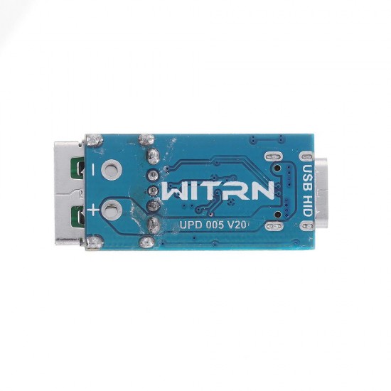 WEB-UPD005 PD DC Decoy Detection PD2.0 3.0 Fast Charging Board Trigger Module QC4 + Polling HID Programming Module WEB-UPD005 PD DC Decoy Detection PD2.0 3.0 Fast Charging Board Trigger Module QC4 + Polling HID Programming Module