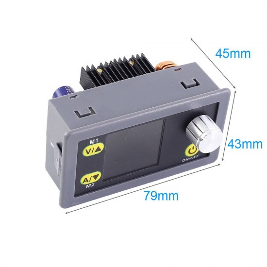 WZ5005E Step Down Power Supply Module Buck Voltage Converter DC-DC 8A 250W 5A Programmable with 1.44in TFT LCD Display WZ5005E Step Down Power Supply Module Buck Voltage Converter DC-DC 8A 250W 5A Programmable with 1.44in TFT LCD Display