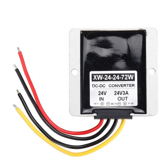 Waterproof 18-36V to 24V 3A Buck Regulator 24V 72W Automatic Step up and Step Down Module Power Supply Module Converter for Car Power Waterproof 18-36V to 24V 3A Buck Regulator 24V 72W Automatic Step up and Step Down Module Power Supply Module Converter for Car Power