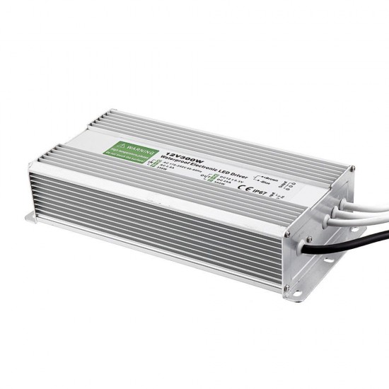 Waterproof Switching Power Supply AC110V-240V to DC12V 300W 255*120*50mm Waterproof Switching Power Supply AC110V-240V to DC12V 300W 255*120*50mm