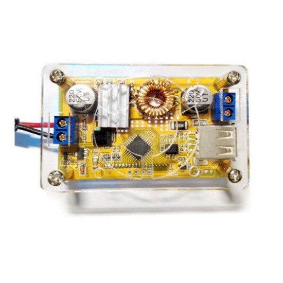 5A DC-DC Adjustable Step Down Power Supply Module Constant Voltage Current Dual LCD Display Screen 5A DC-DC Adjustable Step Down Power Supply Module Constant Voltage Current Dual LCD Display Screen