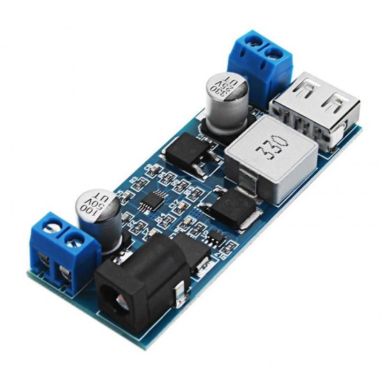 XH-M249 DC5V 6A Step Down Module 12V/24V to 5V Power Supply USB Charging 5A 30W XH-M249 DC5V 6A Step Down Module 12V/24V to 5V Power Supply USB Charging 5A 30W
