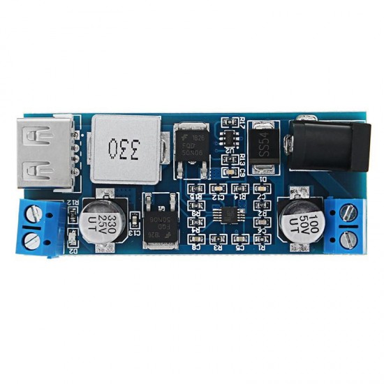 XH-M249 DC5V 6A Step Down Module 12V/24V to 5V Power Supply USB Charging 5A 30W