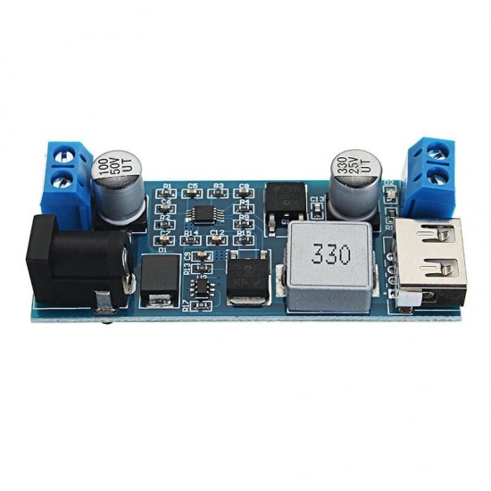 XH-M249 DC5V 6A Step Down Module 12V/24V to 5V Power Supply USB Charging 5A 30W