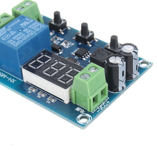 XH-M608 DC6-40V Battery Charge Discharge Module Integrated Voltmeter Undervoltage and Overvoltage Protection Timing Charge and Discharge Board