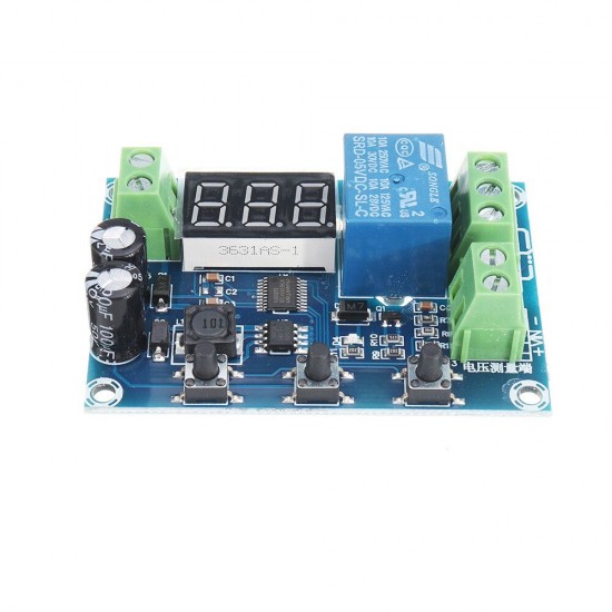 XH-M608 DC6-40V Battery Charge Discharge Module Integrated Voltmeter Undervoltage and Overvoltage Protection Timing Charge and Discharge Board