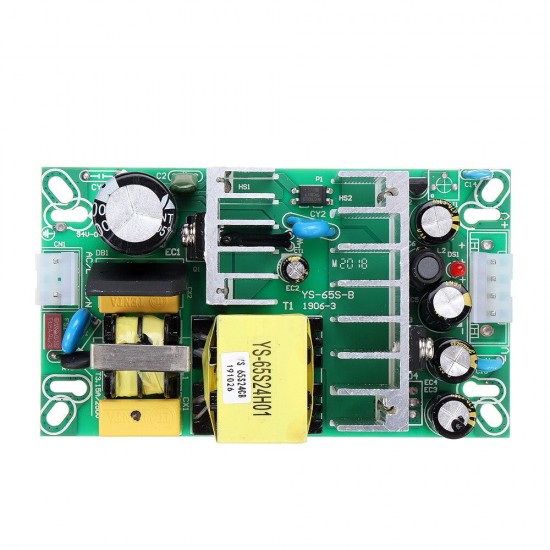 YS-65SCB AC110V AC220V to 12V 5.4A 24V 3A 65W Switching Power Supply Module AC to DC12V 24V Power Supply