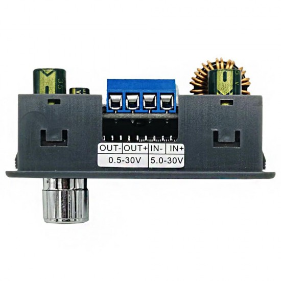 ZK-4KX CNC DC DC Buck Boost Converter CC CV 0.5-30V 4A Power Module Adjustable Regulated Power Supply for Solar Battery Charging ZK-4KX CNC DC DC Buck Boost Converter CC CV 0.5-30V 4A Power Module Adjustable Regulated Power Supply for Solar Battery Charging