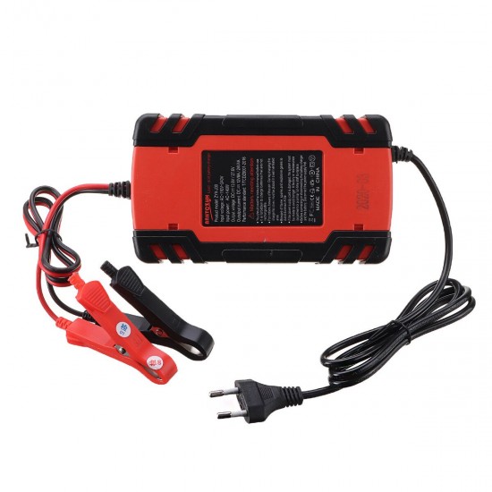 12/24V 8A/4A Multi-function Touch Screen Repair LCD Battery Charger For Car Motorcycle Lead Acid Battery Agm Gel Wet For Car/Motorcycle/Truck