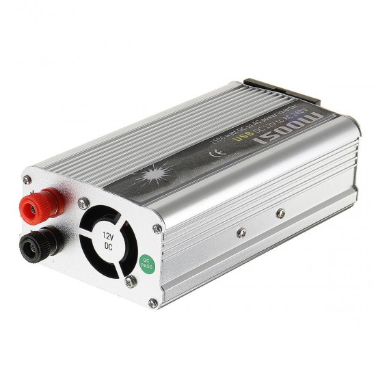 1500W Car Power Inverter Modified Sine Wave DC 12V/24V To AC 240V Converter With USB Output