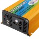 3000W Car Power Inverter Modified Sine Wave DC 12V To AC 110V 60Hz Converter Mufti-Protection with Dual USB Ports