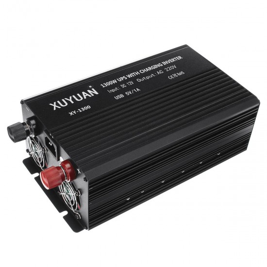 3000W Sine Wave Solar Power Inverter Converter DC 12V to AC 220V UPS Modified LCD Display Off Grid